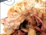 Recette Aiguillettes de poulet aux poires