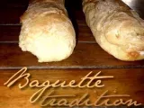 Recette La baguette de tradition sans map (machine à pain)