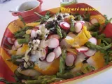 Recette Salade d'asperges au haddock