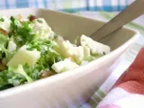 Recette Salade verte croquante à la pomme et chou-fleur cru