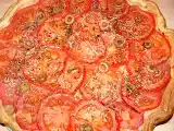 Recette Tarte à la tomate et à la moutarde à l'ancienne