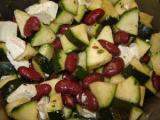 Recette Salade de haricots rouges, courgettes et chèvres