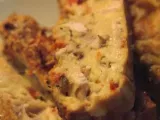Recette Cake au poulet roti, tomates fraiches et mozzarella