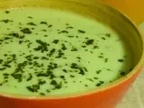 Recette Soupe froide de concombre au fromage blanc