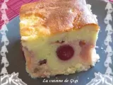 Recette Gâteau de semoule aux cerises