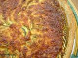 Recette Tarte aux courgettes, chèvre et moutarde à l'ancienne