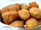 Recette Olives farcies panées.