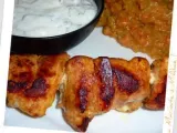 Recette Curry de poulet à la plancha, lentilles corail