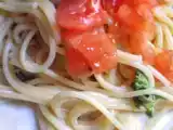 Recette Pâtes sauce ail et persil