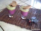 Recette Crème de betterave et mousse de poivrons