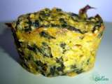 Recette Muffins quinoa-chevre frais-epinards