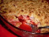 Recette Crumble pommes / fraises / framboises