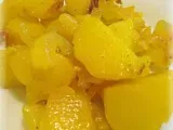 Recette Pommes de terre aux oignons et au curcuma