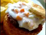 Recette Le vol-au-vent de poulet ou la bouchée à la reine façon belge