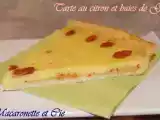 Recette Tarte au citron aux baies de goji