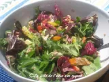 Recette Salade de mesclun et de thon