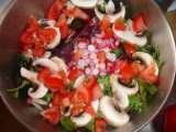Recette Salade du marché, toute fraiche et colorée