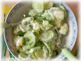 Recette Petite salade concombre-pomme de terre