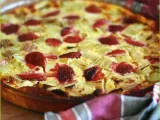Recette Clafoutis fraise / rhubarbe sans gluten