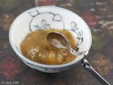 Recette Confiture de rhubarbe-poire, au thym du jardin