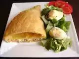 Recette Feuilleté brocciu-lardons.
