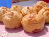 Recette Mini muffins au gouda de brebis et à la moutarde sans lait et sans gluten