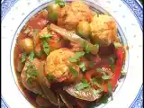 Recette Tajine de boulettes de poisson ( maroc )