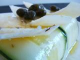 Recette Mousse de coriandre en habit de courgette et quelques miettes d'haddock