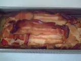 Recette Rôti millefeuilles dinde-poivron-fromage-bacon