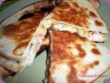 Recette Quesadillas aux crevettes et citron vert