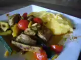 Recette Sauté d'agneau express à la polenta
