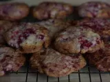 Recette Cookies framboises/chocolat blanc
