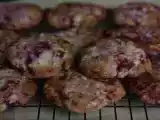 Recette Cookies framboises/chocolat blanc