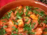 Recette Crevettes balti au paneer