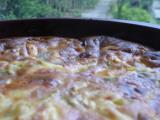 Recette Clafouti aux poireaux et à la tomme de brebis