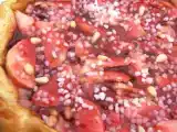 Recette Tarte pommes-framboises