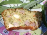 Recette Cake aux legumes et fromage de chêvre