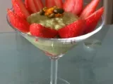 Recette Crème d'avocat aux fraises (brésil)