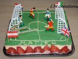 Recette Gâteau anniversaire version foot