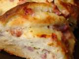 Recette Brioche salee jambon-fromage