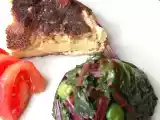 Recette Galettes alsaciennes de semoule et dôme de feuilles de betteraves nouvelles