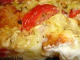 Recette Clafouti courgette, tomate et chèvre