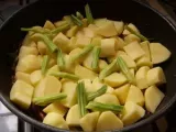 Recette Pommes de terre et courgettes au lait de coco épicé