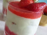 Recette Verrines fraises-mascarpone, vite faites et délicieuses