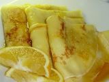 Recette Crêpes avec sauce à l'orange