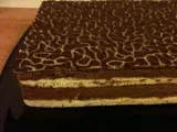 Recette Gâteau amandes, ganache chocolat noir et griottes