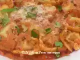 Recette Tortellini sauce rosée
