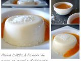 Recette Panna cotta à la noix de coco et coulis d'abricots