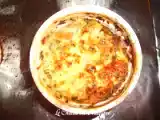 Recette Mini flan de courgettes aux olives.