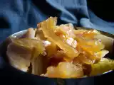 Recette Fenouil, et coeurs d'artichauts a l'orange cuits en tajine.